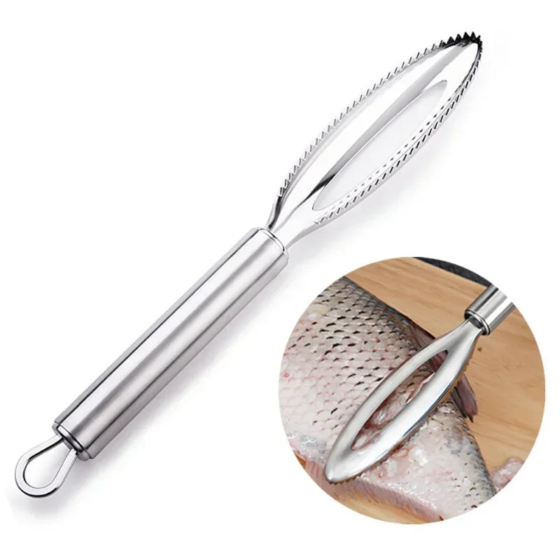 Stainles Fish Scales Scraping Graters Fast Cleaner Remove