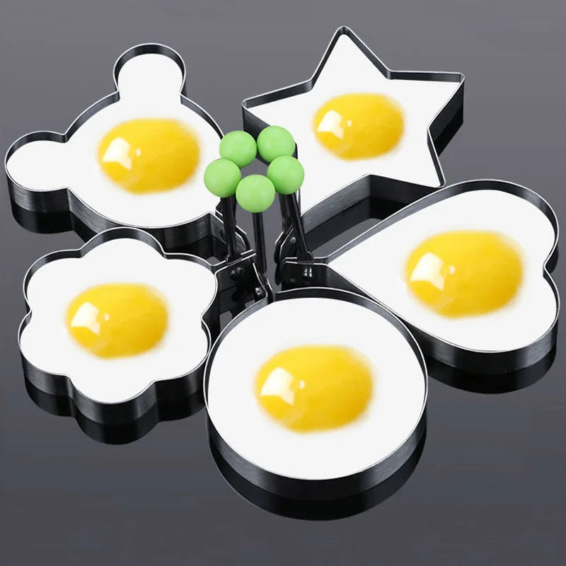Stainless Steel Fried Egg Shaper Mould Maker Breakfast