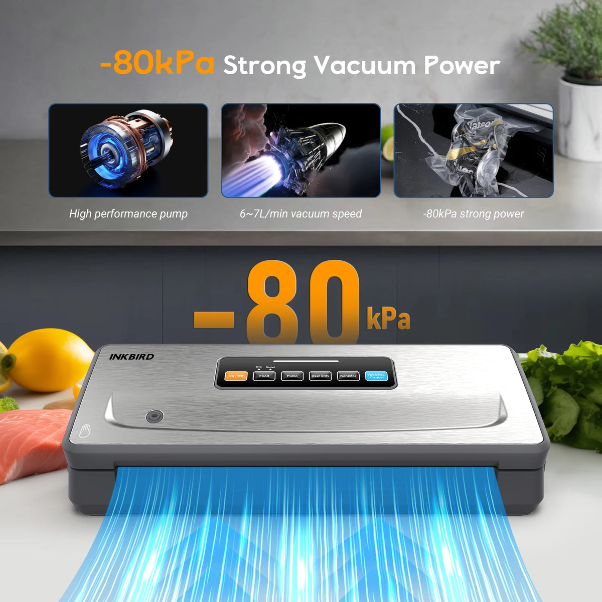 Inkbird Ink-Vs06 Vacuum Packing Machines