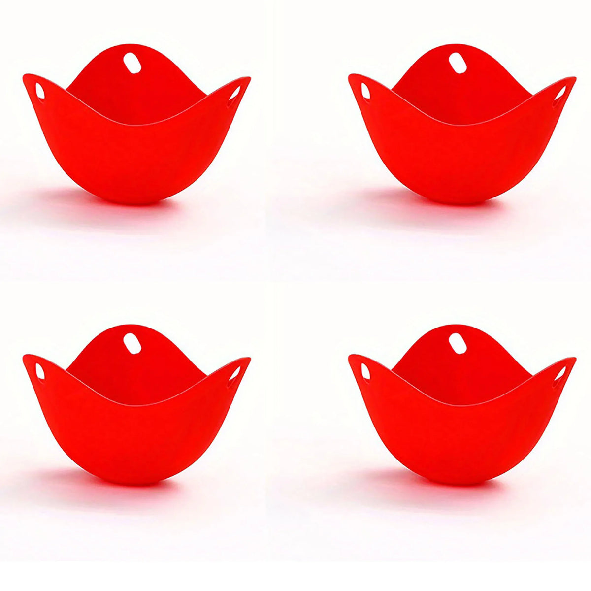 4pcs Silicone Egg Poachers Cups Egg Boiler Mold