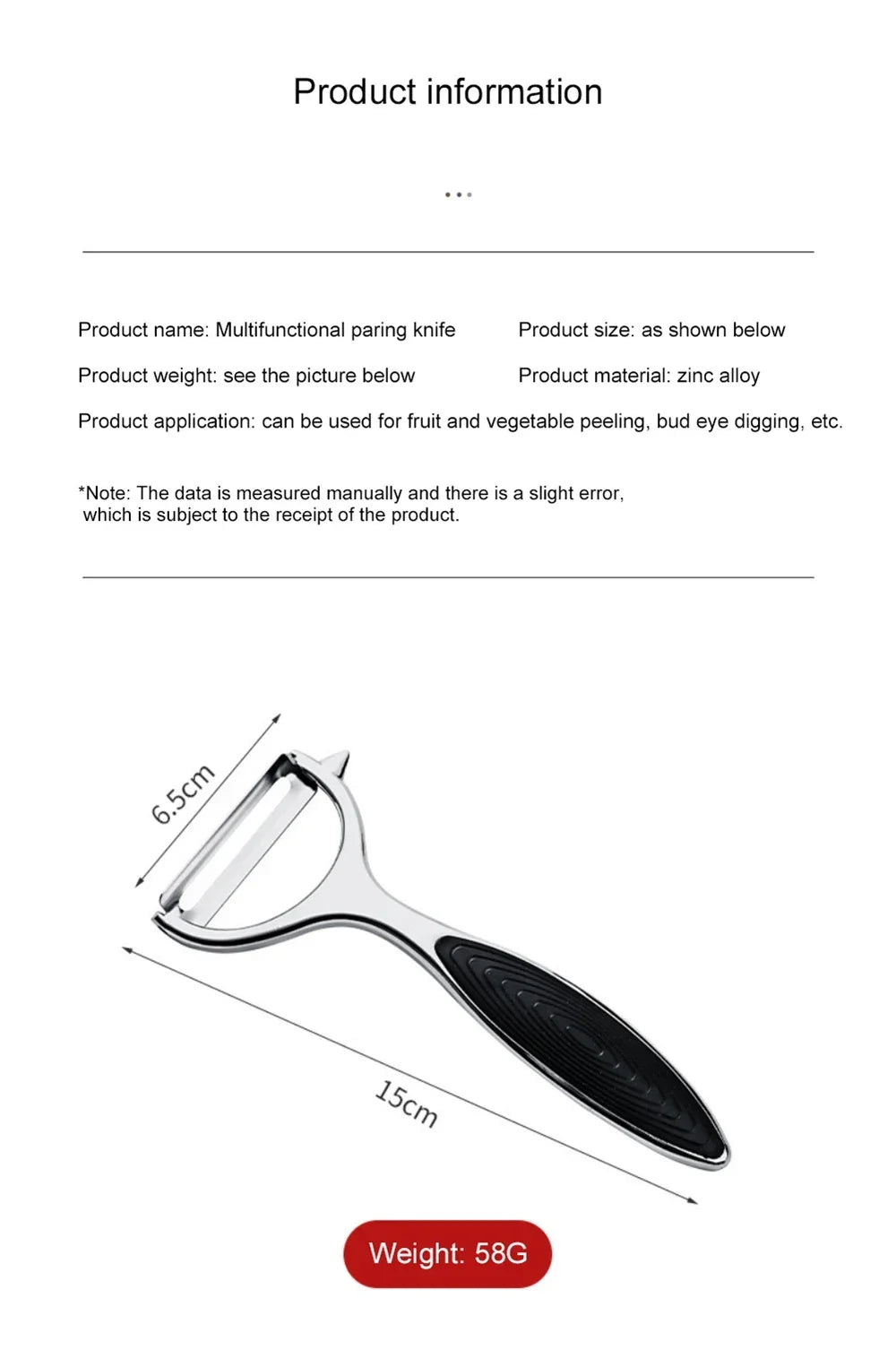 Peeler Grater Acceesories Items Multi-Function Fruit Carrot Cut