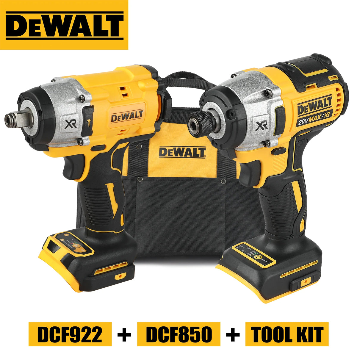 Dewalt 20v Max Xr Brushless 2-Tool Combo Kit