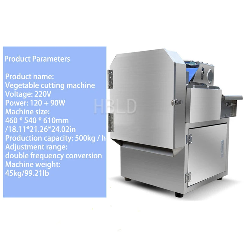 Commercial Restaurant Electric Vegetable Slicer Fully Automatic