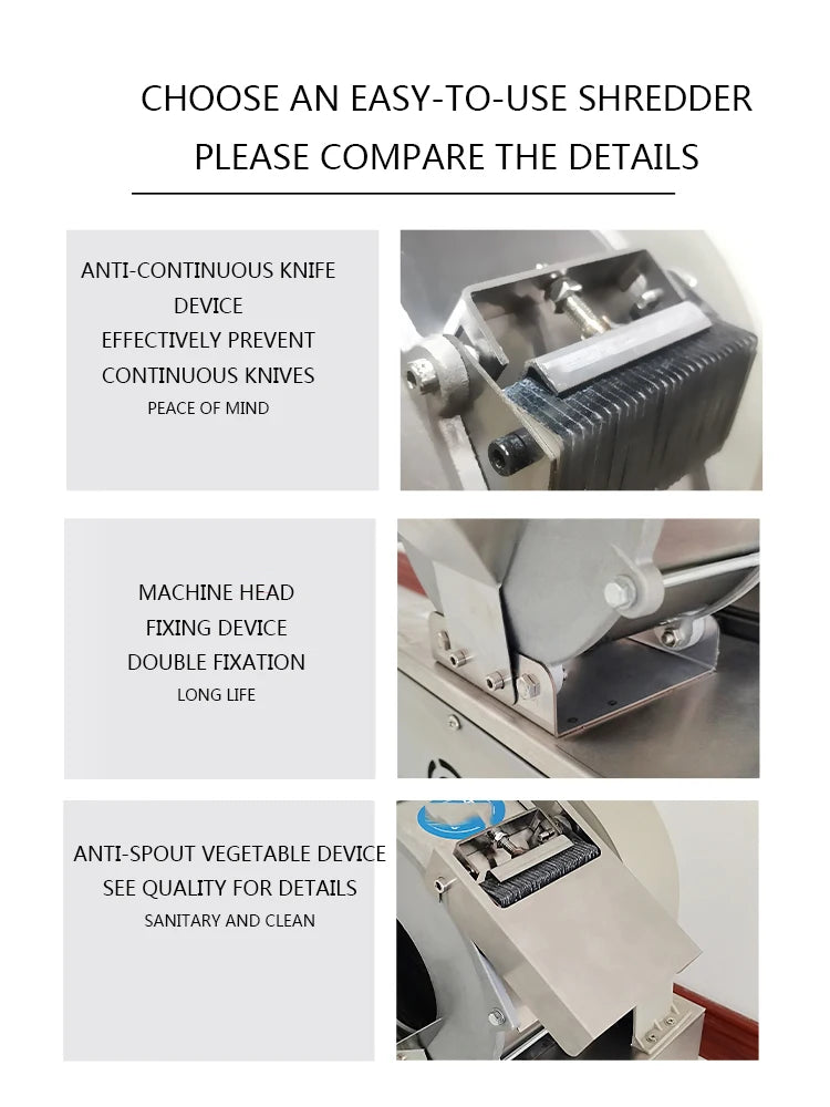 220v/180w Automatic Potato Radish Slicing Machine Multi-Function