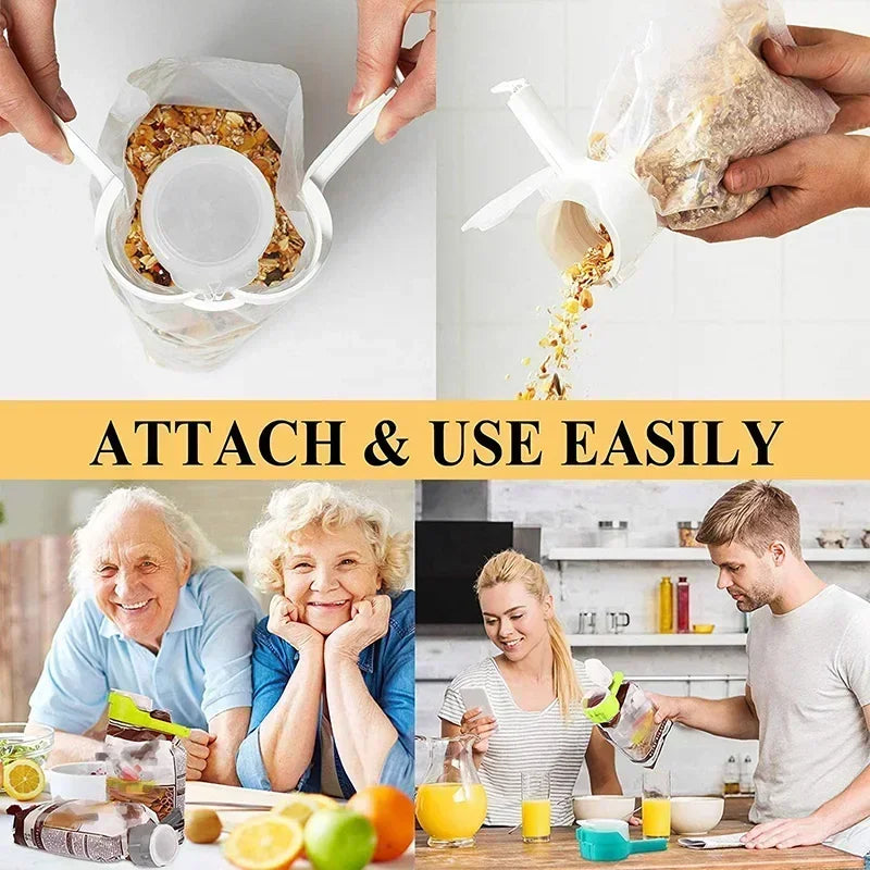 Snack Sealing Clip Fresh Keeping Sealer Clamp Plastic