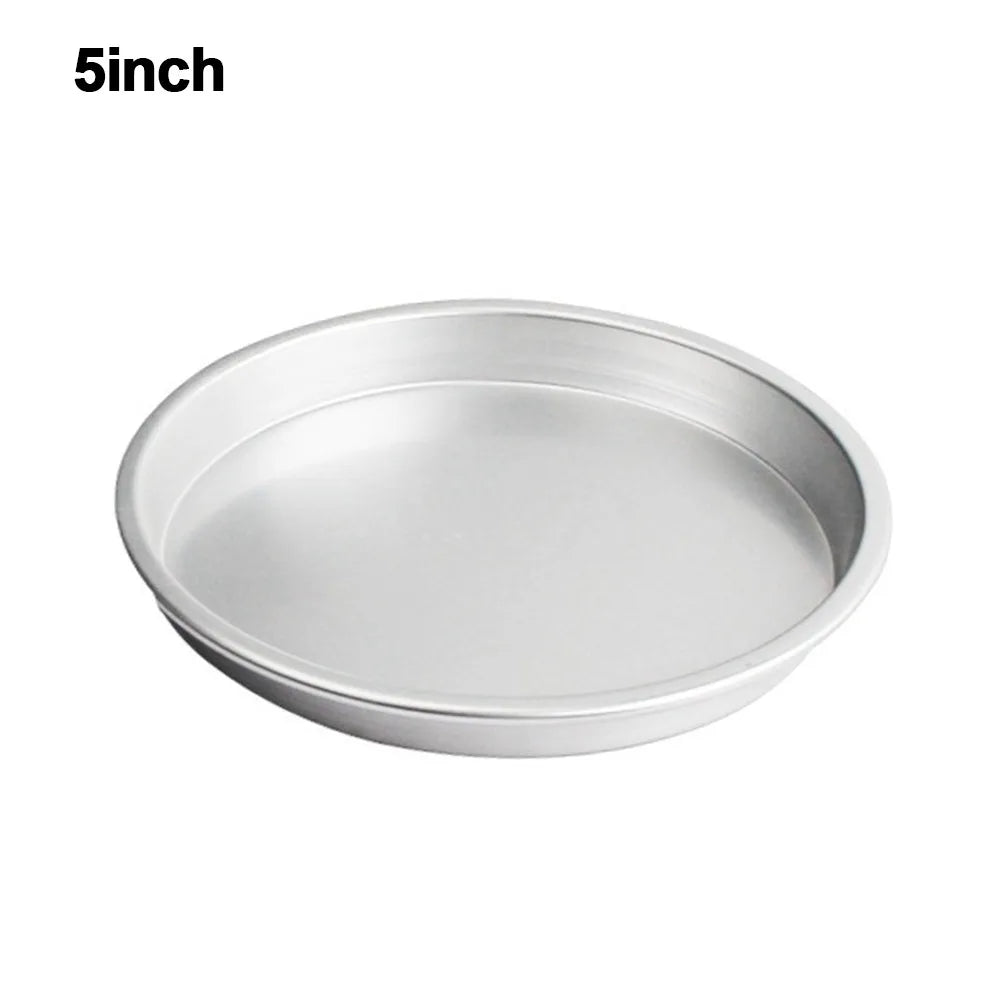 Round Baking Tray Even Heating Aluminum Alloy Oven