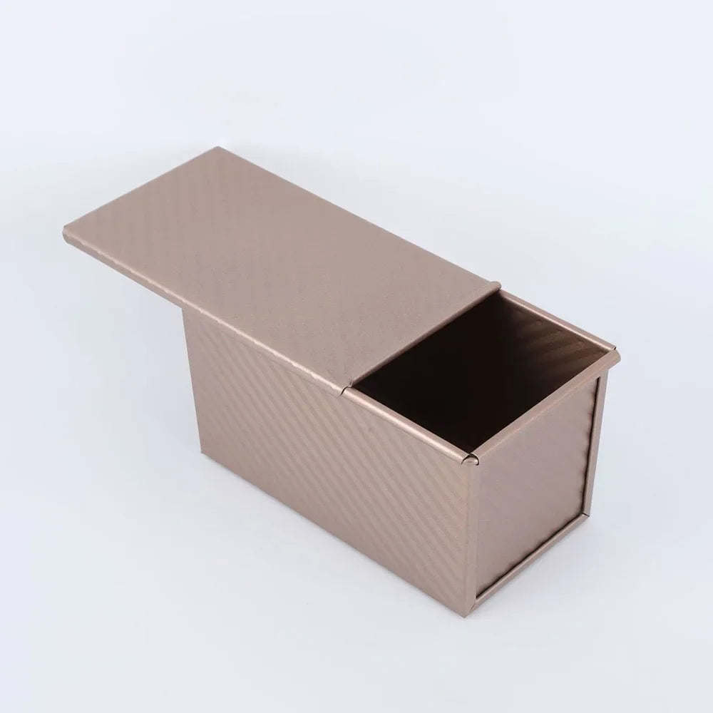 1pcs Non-Stick Pullman Loaf Pan Lid - Carbon