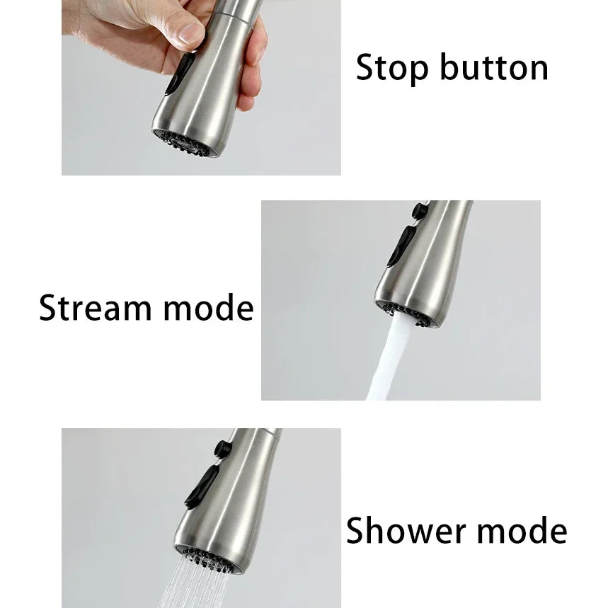 Touch Digital Faucets 304 Stainless Steel Cold Sink