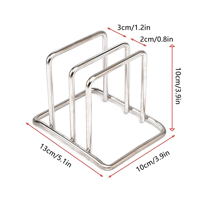 Cutting Board Holder Stainless Steel Cutting Board Rack