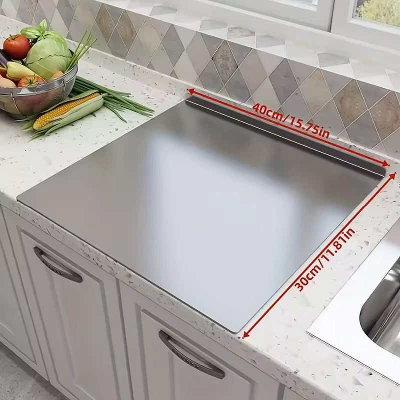 Food Grade Stainless Steel Chopping Board 304 Cutting