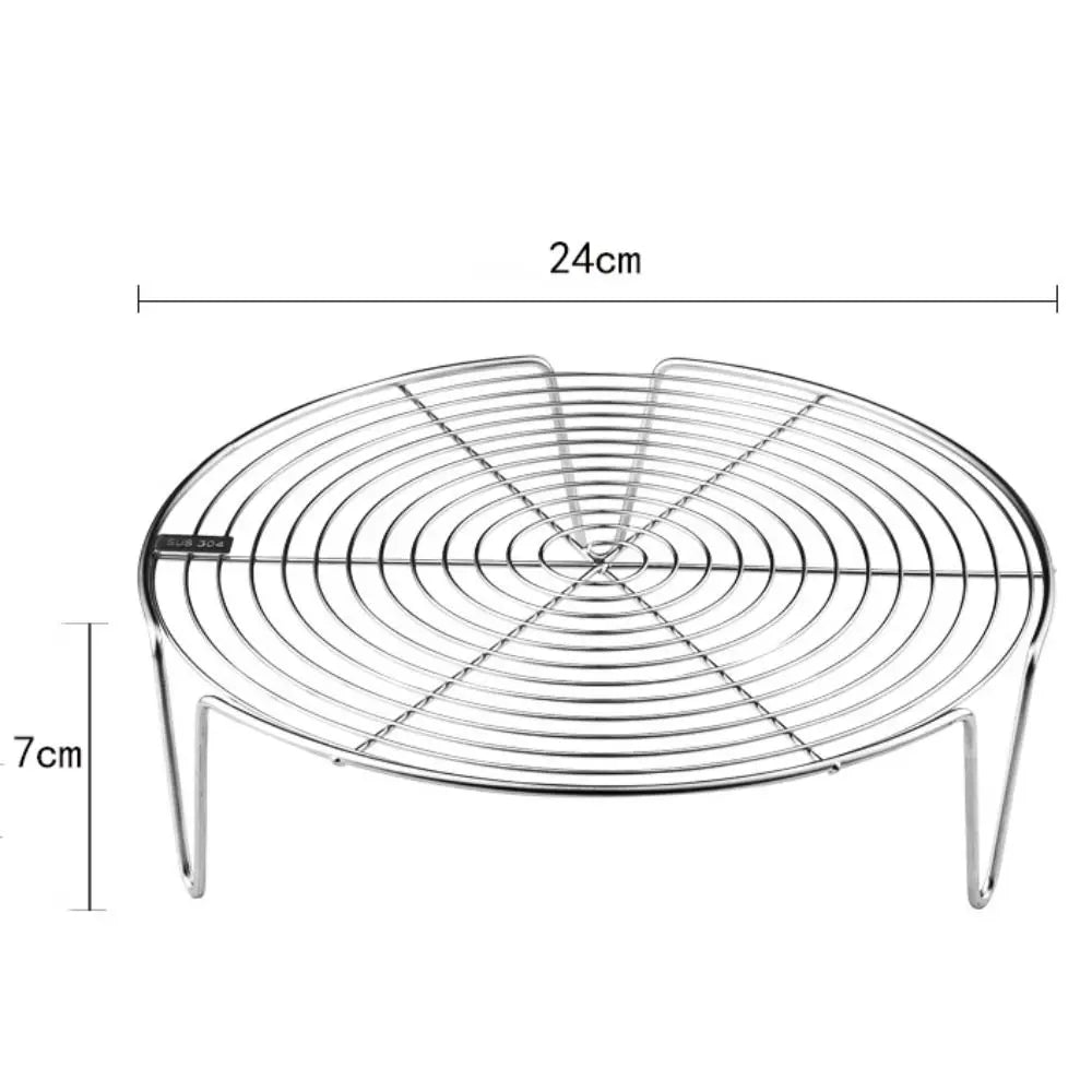 304 Stainless Steel Steamer Rack Pot Steaming Tray