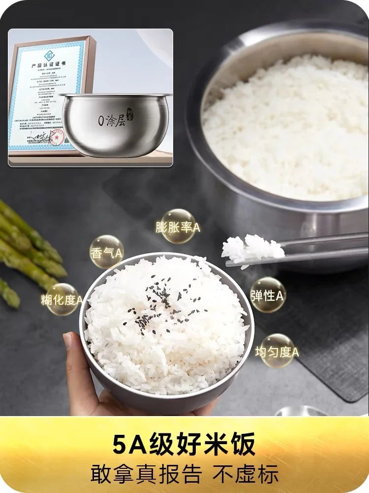 F-40f316l Rice Cooker Coating Suitable 316l Multi-Function