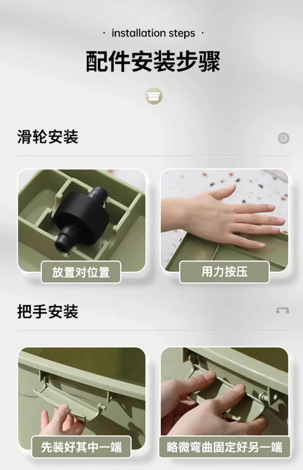 Extra Large Plastic Storage Box Heavy-Duty Reinforced Moving