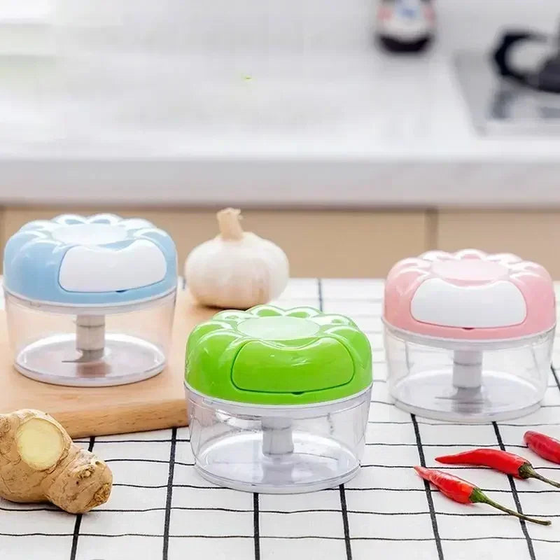 Garlic Press Multi-Function Garlic Grinding Chopper Food