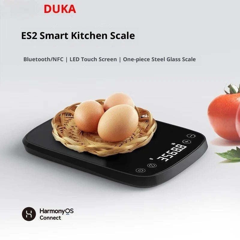 Duka Digital Scale Rechargeable High Precision Touch Screen