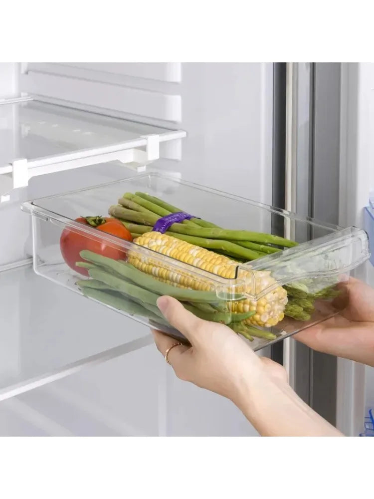 Fridge Organizer Fruit Egg Refrigerator Storage Rack Under-Shelf