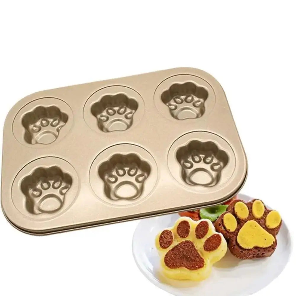 Cute 6/12 Cavity Cake Mold Non Stick Carbon