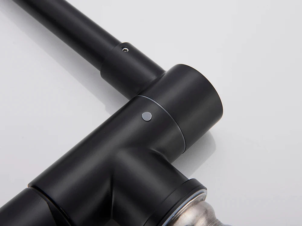 Window Front Faucet 360 Foldable Mixer Tap Spray