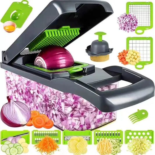 Vegetable Cutter 5-In-1 Food Chopper Tomato Carrot Cheese
