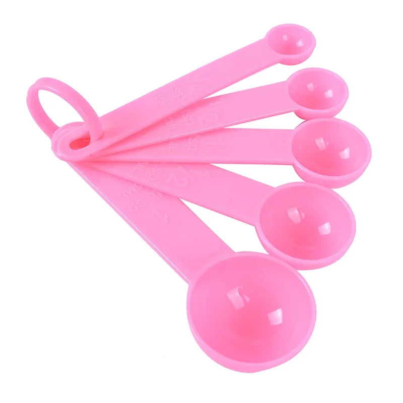 5pcs/Set Measuring Spoons Ladle Baking Cooking Coffee