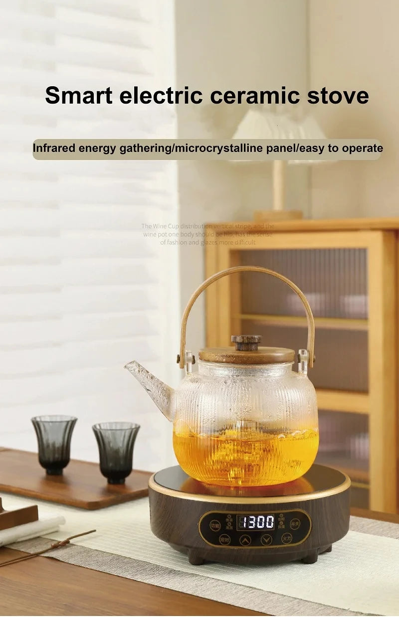 1300w Electric Ceramic Stove Smart Tea Stove Boiling