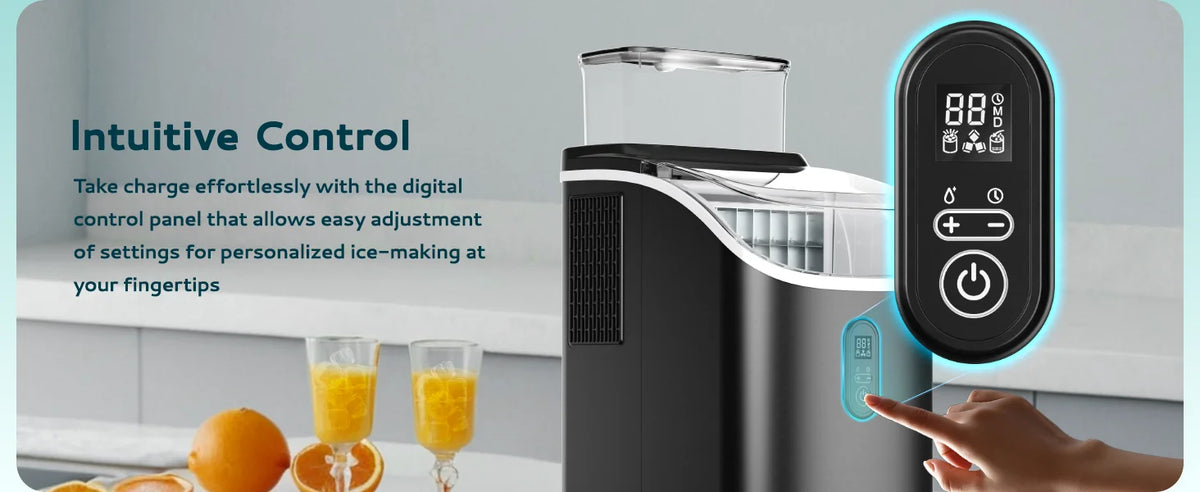 Euhomy Ice Maker Machine 15kg/24h Production 16 Cube/13