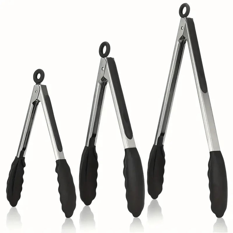 Size Available Heavy Duty Stainless Steel Tongs Silicone
