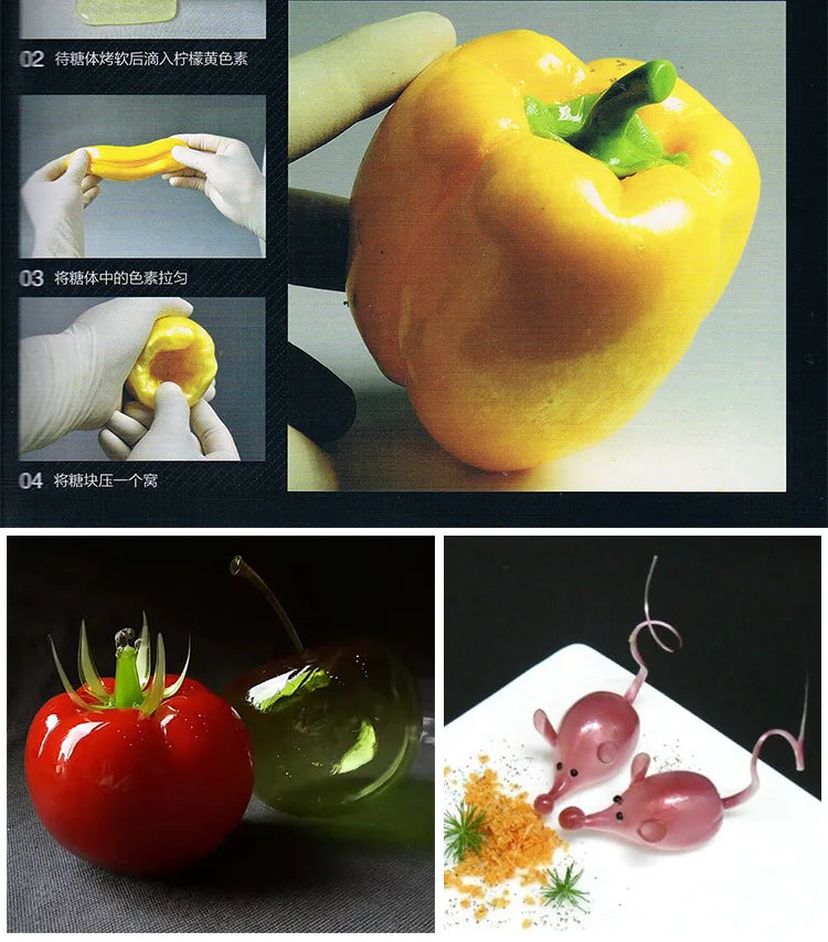 Silicone Blowing Air Sugar Mould Sugar Art Disc