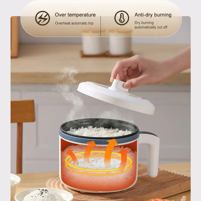 Electric Rice Cooker 110v/220v Multi Cooker Double Layer