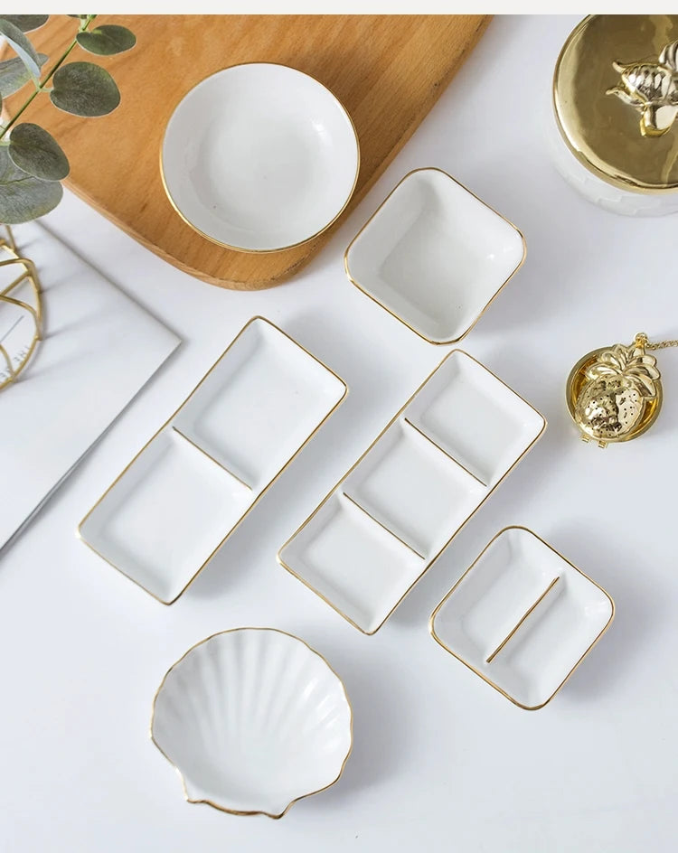 Creative Ceramic Phnom Penh Seasoning Dish Frame Dish