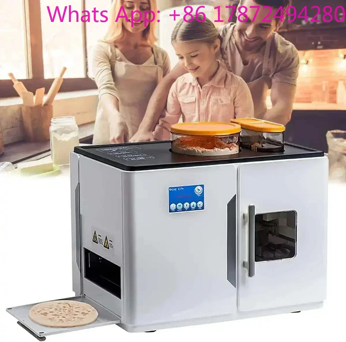 Automatic Roti Robot Machine Electric Food Processor Chapati