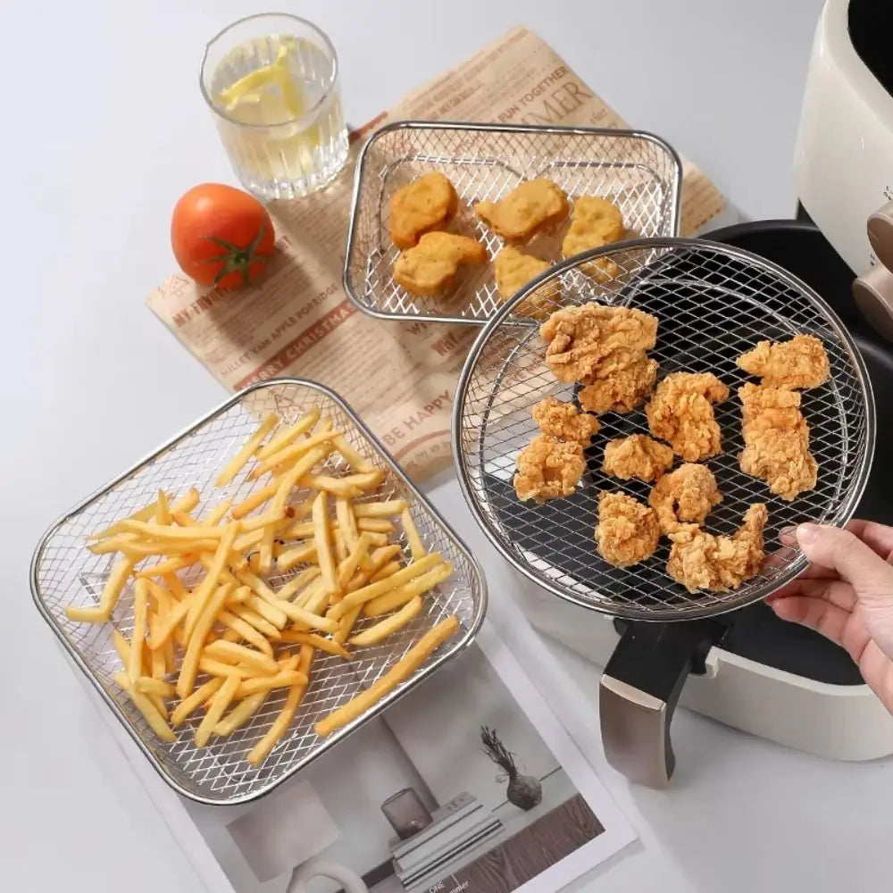 High Quality Stackable Air Fryer Rack Non-Stick Stainless