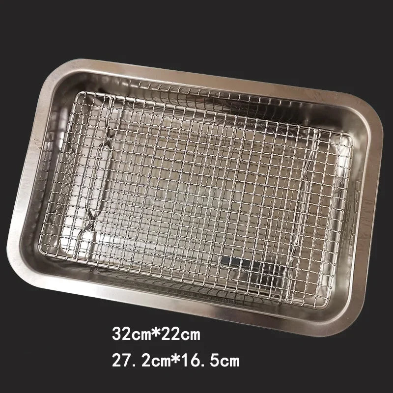 304 Stainless Steel Oven Square Barbecue Bbq Mesh