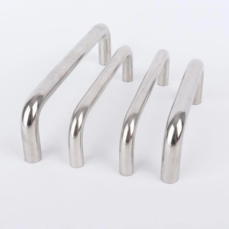 M4m5m6m8 Door Silver Cabinet Storage Handle Pull Solid