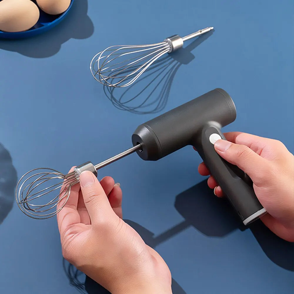 Wireless Electric Food Mixer Speeds Egg Beater Baking