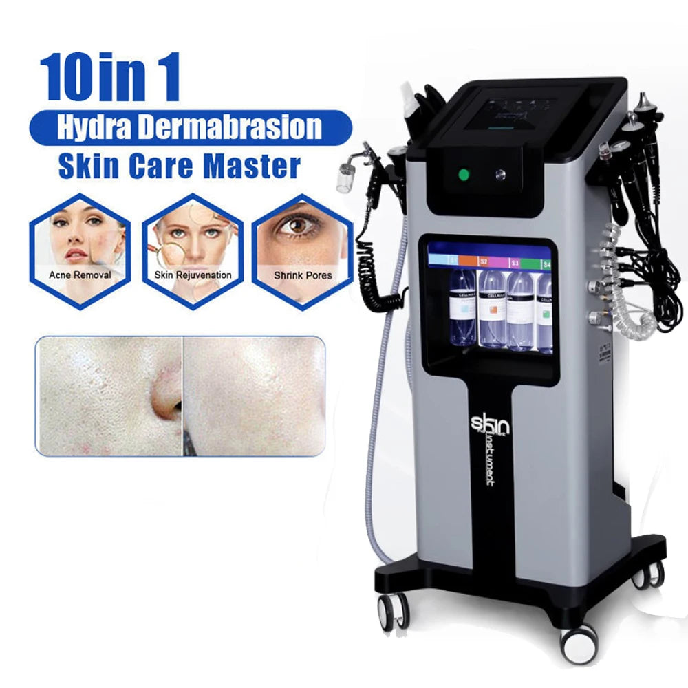 10 In Hydro Dermabrasion Machine Face Lifting Facial