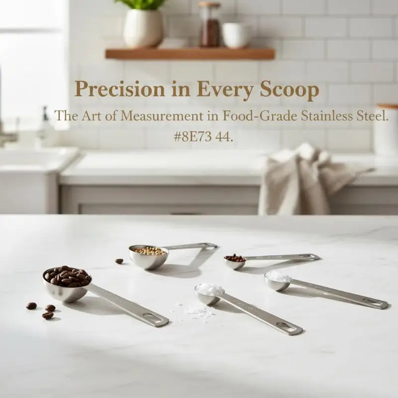 Stainless Steel Measuring Spoon 1/5/6 Scale Measuring Ruler