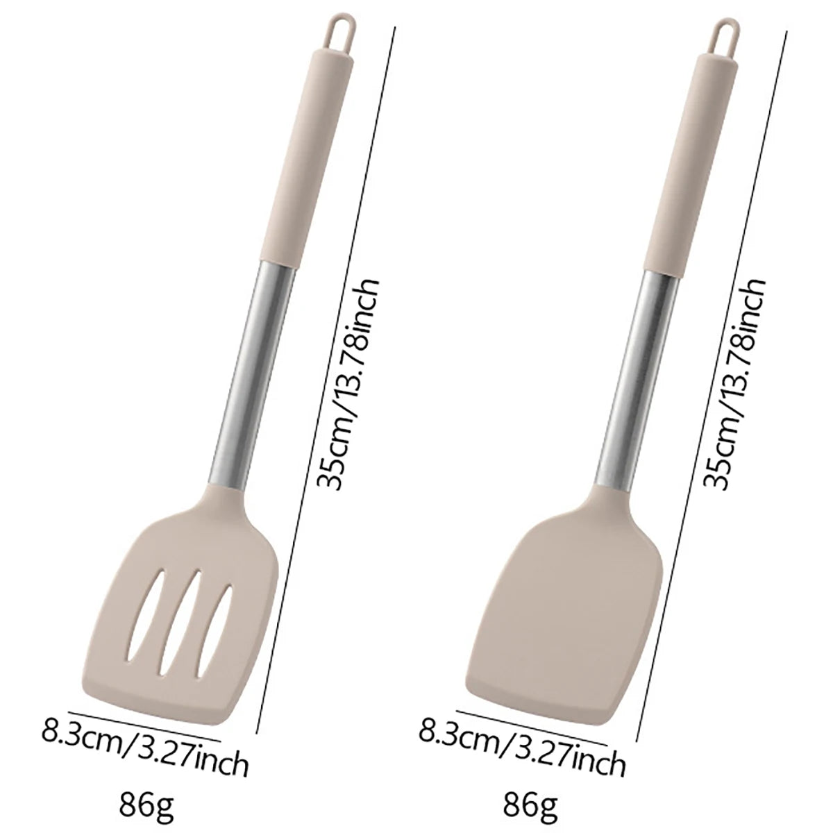 2pcs Stir Fry Spatula Steak Spatula Cooking Utensils