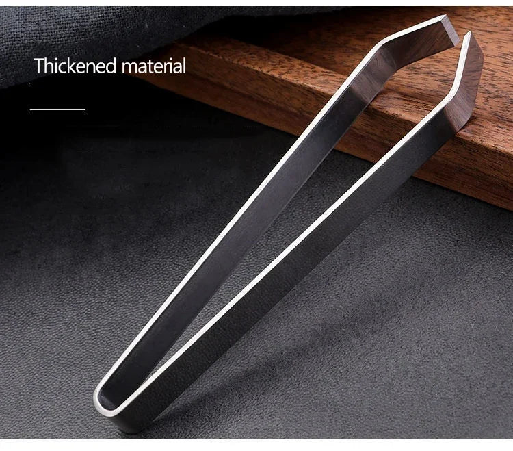 Pc Stainless Steel Fish Bone Tweezers Pincer Clip