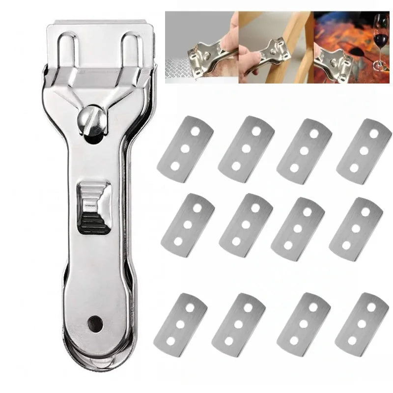 Cleaner Hob Scraper Remover Replacement Blade Kichen Cleaning