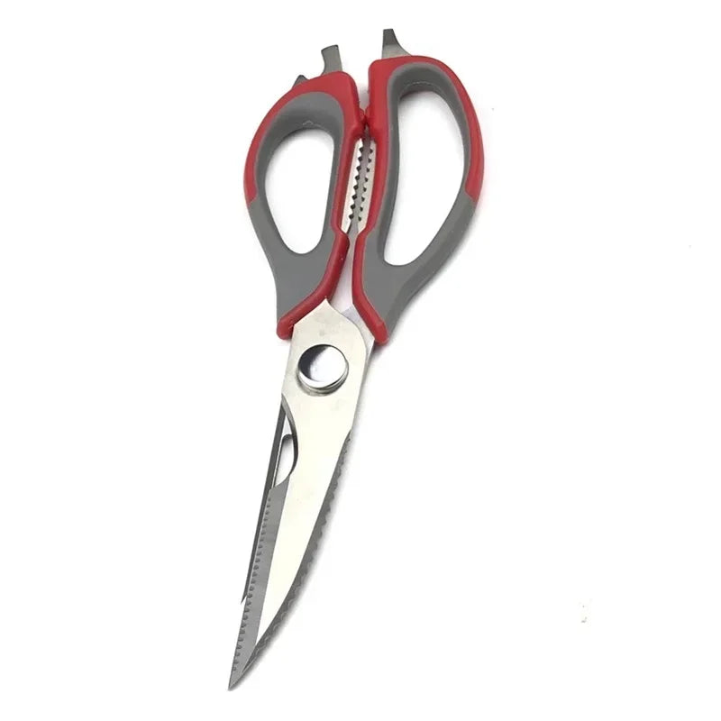 Stainless Steel Scissors Meat Chicken Bone Shears Bbq