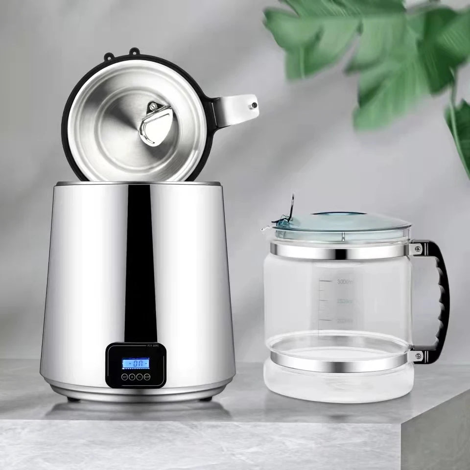 4l Water Distiller 750w Stainless Steel Bottle Food-Grade