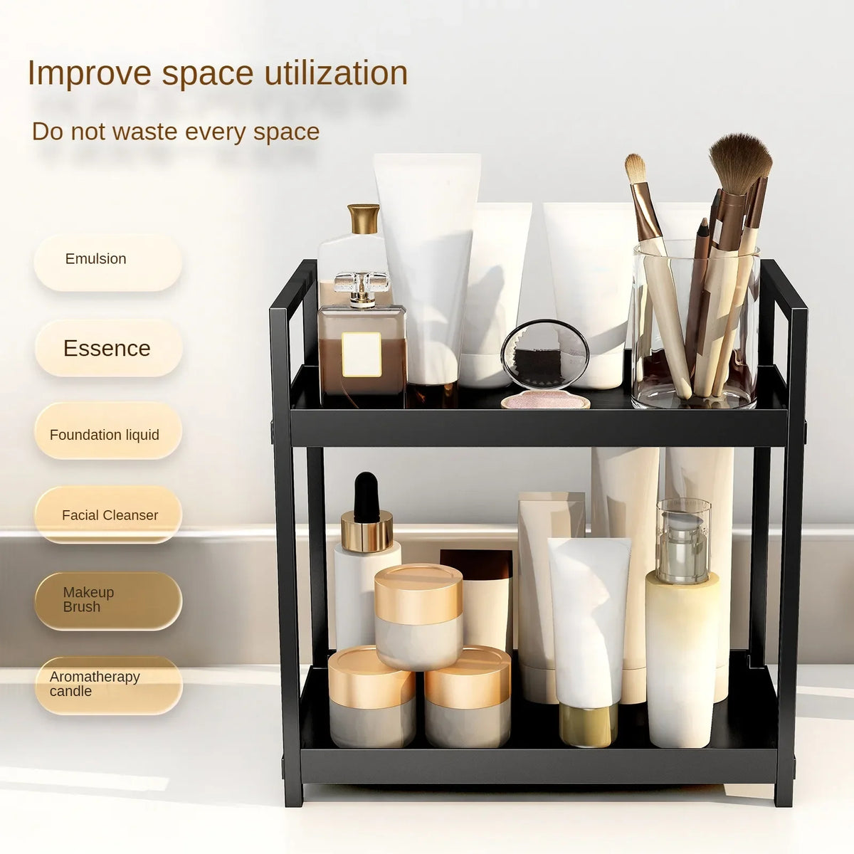 Tier Under Sink Organizer Sliding Cabinet Basket Organizer