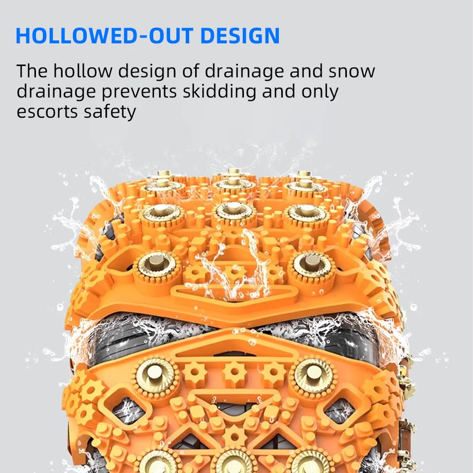 Automobile Snow Chains Winter Tire Anti-Skid Chain 165-255mm
