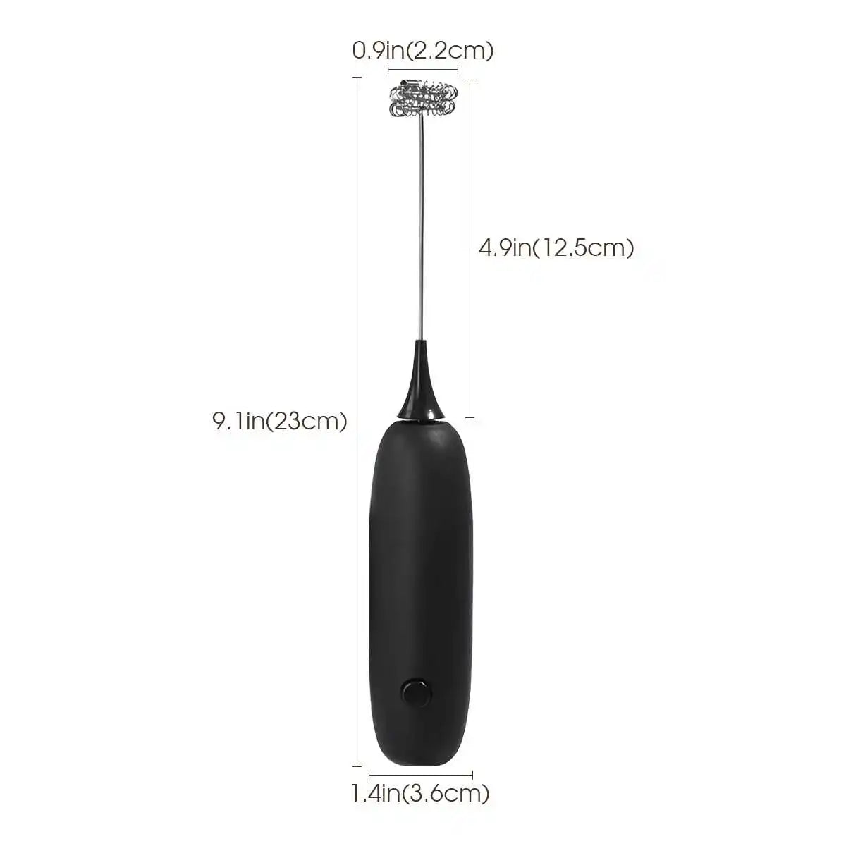 Electric Milk Frother Handheld Automatic Foam Maker Coffee