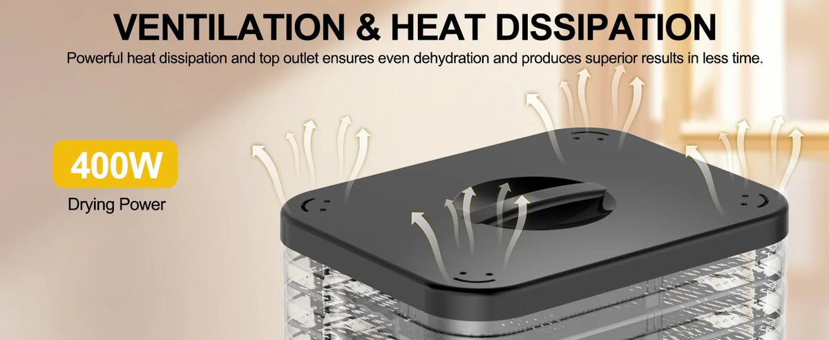 Cross-Border Food Dehydrator 8-Layer Large-Capacity Smart Food