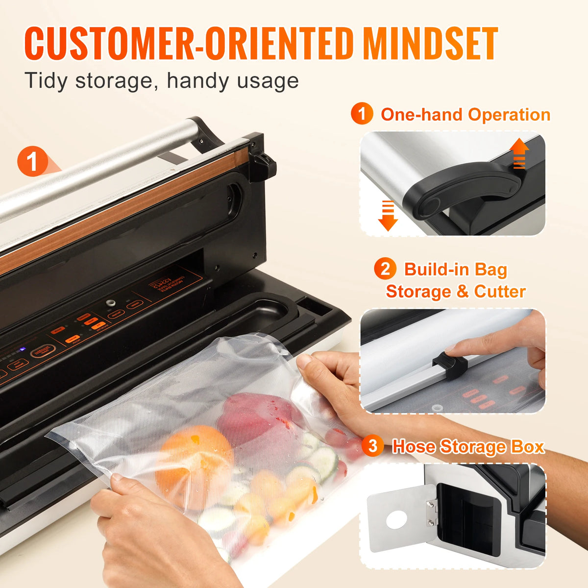 Succebuy Commercial Vacuum Sealer Machine Automatic Food