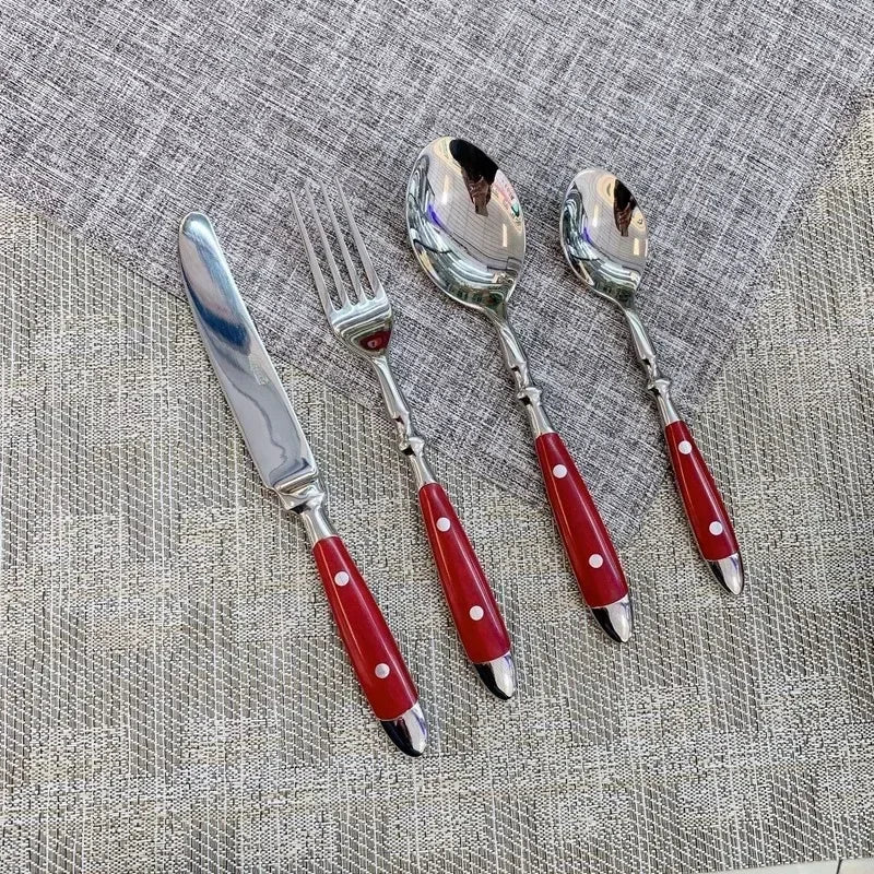 3pcs/5pcs Cutlery Stainless Steel Utensils Sets Fork Spoons