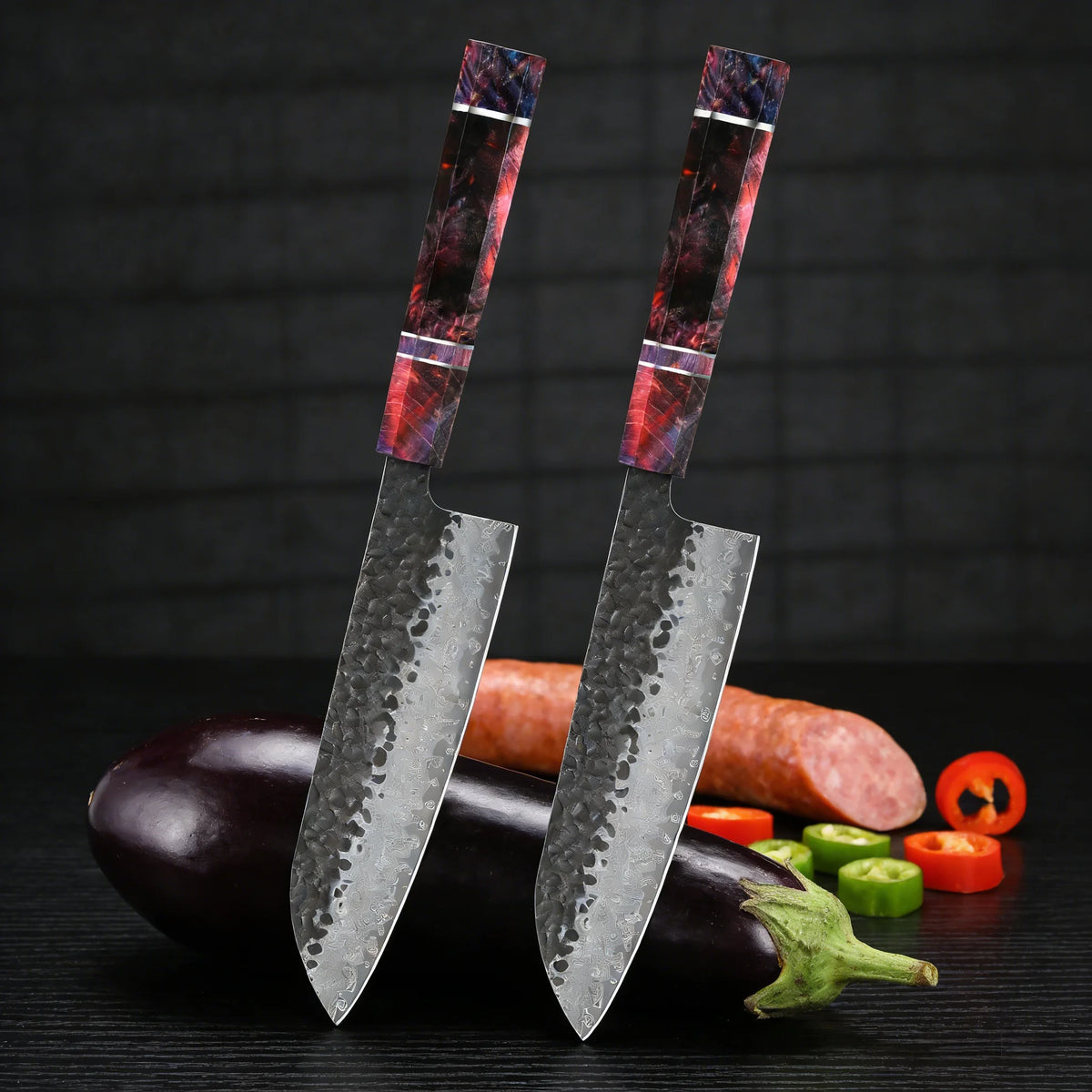 1/2/3/4pcs Knives Hand Forged 67 Layers Damascus Steel