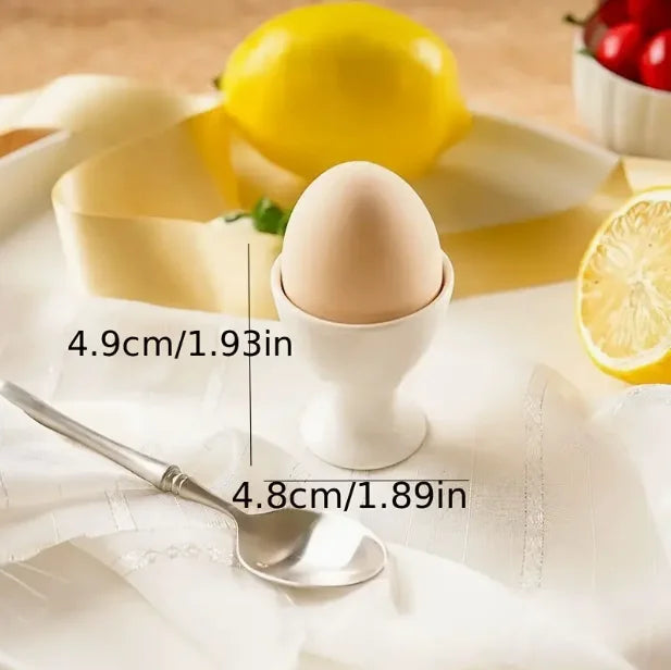 Egg Holder White Egg Cup Holder Hard Soft
